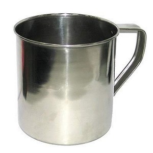 Кружка нерж. 12 см