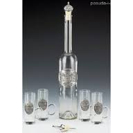 Набор для водки 6 предметов "Тройка" Набор для водки 6 предметов "Тройка"