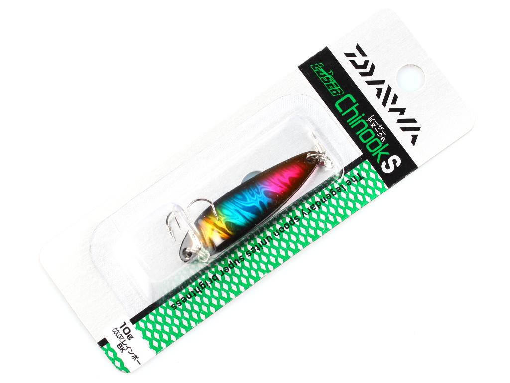 Блесна DAIWA Laser Chinook Rainbow BK, 14 г, 60 мм