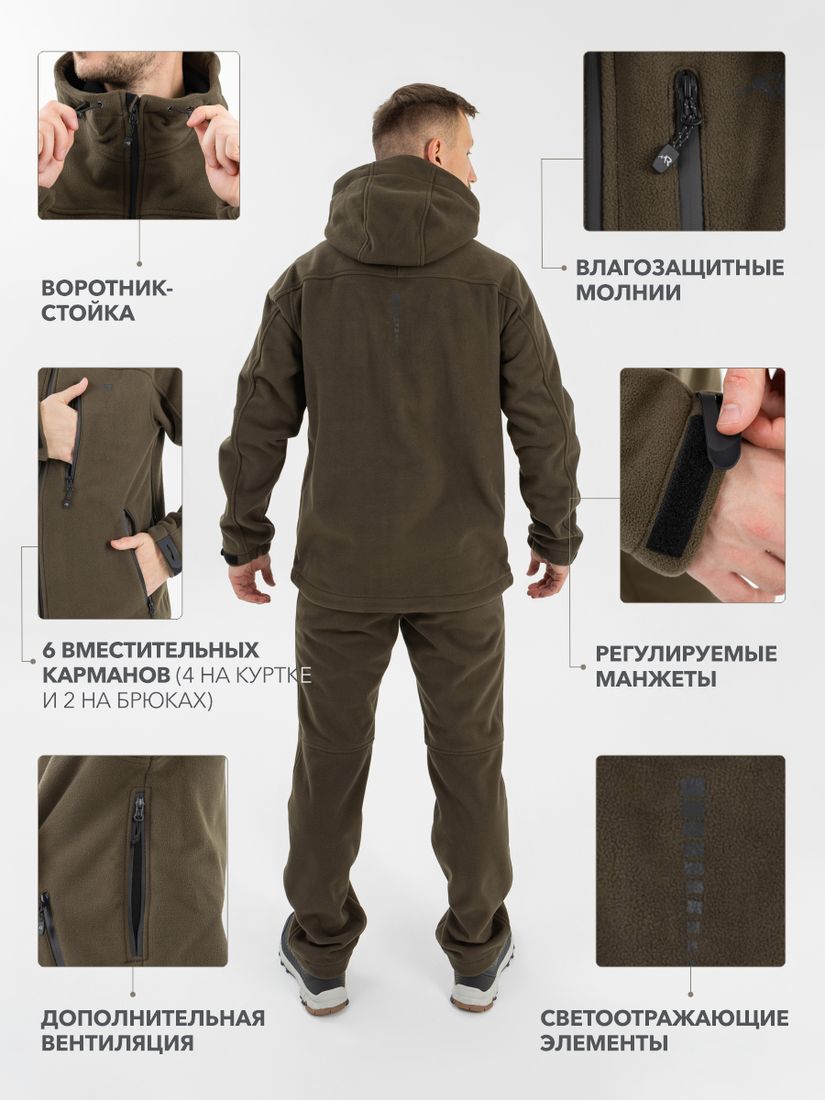 Костюм ветрозащитный "Ирбис" (виндблок)