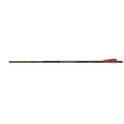 Стрела арбалетная карбон E FlatLine 22" BTV Venes 3" Flat Nock