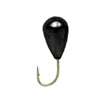 Мормышка вольфрамовая Pro Series Капля с отверстием, 3,58г, латунь