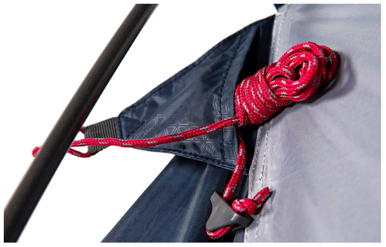 Палатка кемпинговая "Libra 4" (синий/серый)