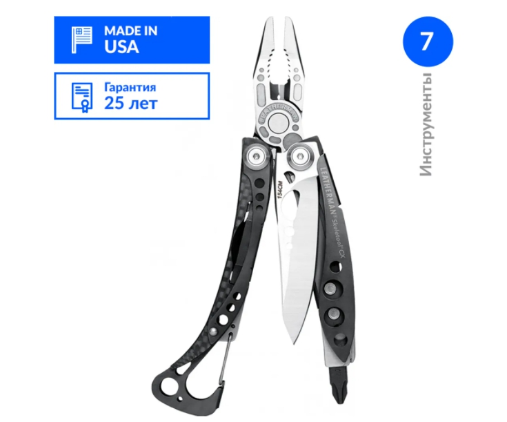 Инструмент Skeletool SX карт./упаковка, без чехла